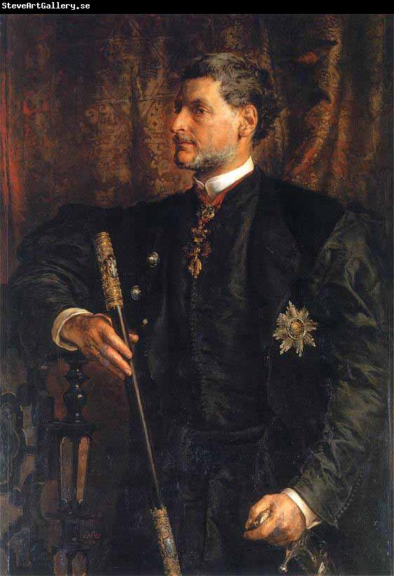 Jan Matejko Portrait of Alfred Potocki